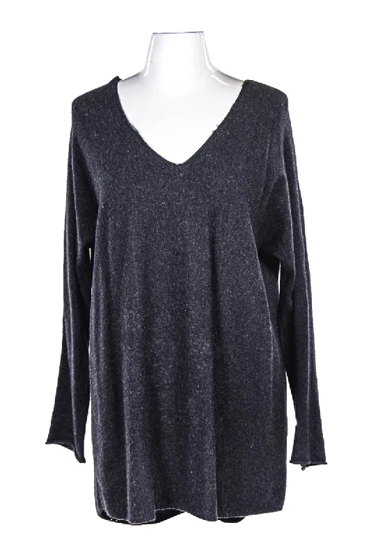 Vince. Sweater Notch Collar Peter Pan Collar Cowl Neck
