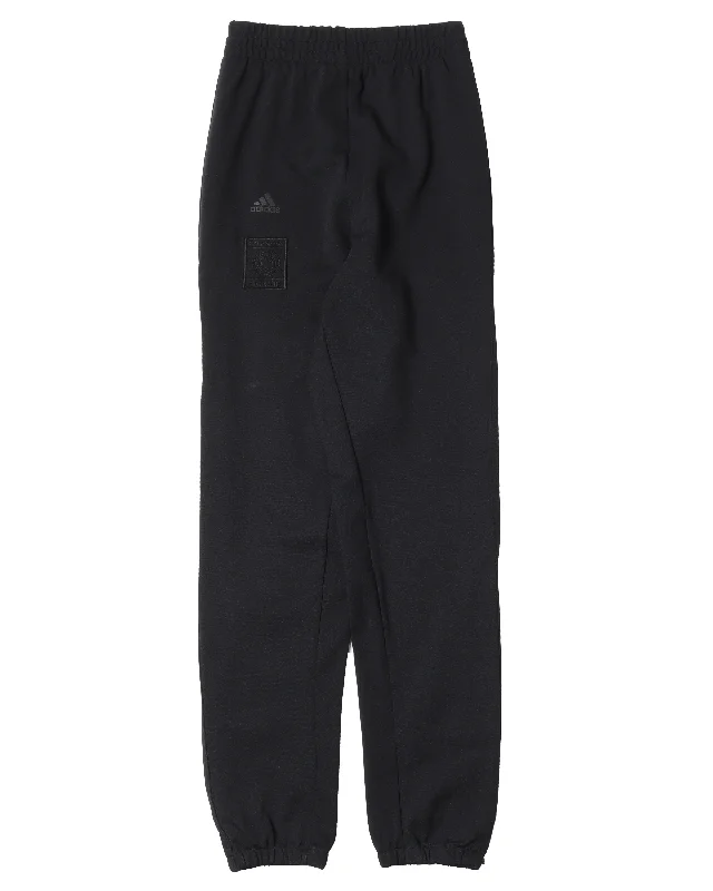 Calabasas Black Track Pant Classic Bootcut Trousers