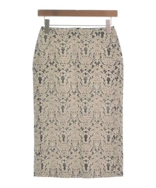 ERMANNO SCERVINO Knee length skirts silk skirt lustrous