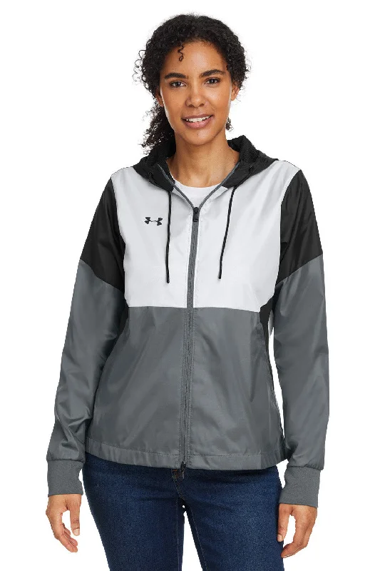 Under Armour Womens Team Legacy Wind & Water Resistant Full Zip Hooded Jacket - Black Knit Jacket Woven Jacket Fleece Jacket Under Armour Womens Team Legacy Wind & Water Resistant Full Zip Hooded Jacket - Black Knit Jacket Woven Jacket Fleece Jacket