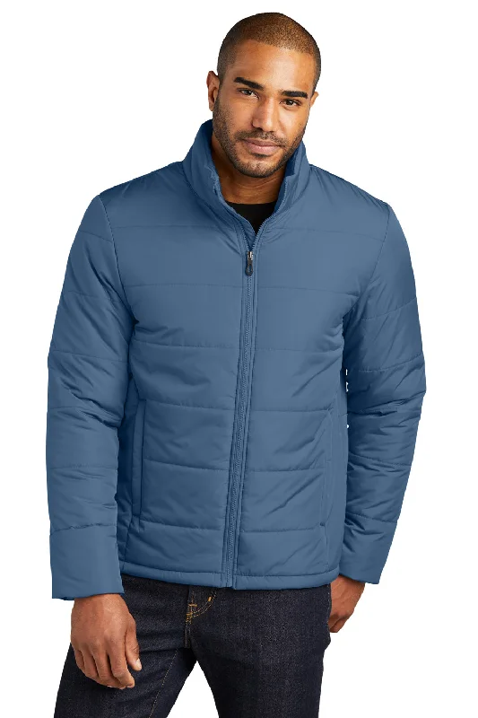 Port Authority Mens Water Resistant Full Zip Puffer Jacket - Dusk Blue Herringbone Jacket Houndstooth Jacket Plaid Jacket Port Authority Mens Water Resistant Full Zip Puffer Jacket - Dusk Blue Herringbone Jacket Houndstooth Jacket Plaid Jacket