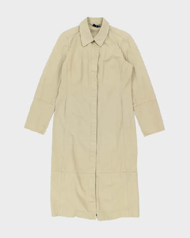 Vintage Gap Canvas Long Jacket - M Nylon Jacket Polyester Jacket Spandex Jacket
