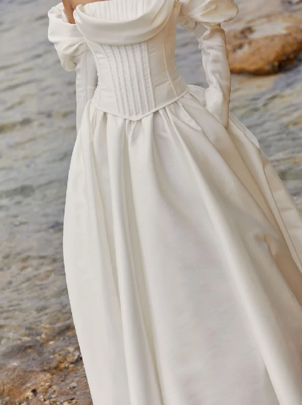 Julianne Mikado Skirt IN belted skirt waist