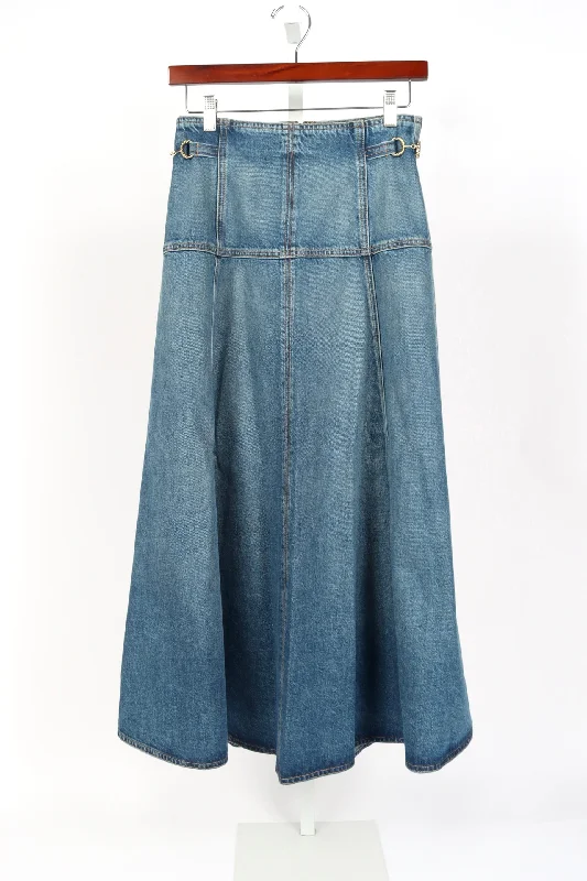 The Brigette Skirt - Danube cashmere skirt rich