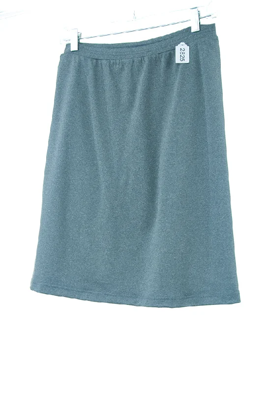 #2825 Sale Rack Item / Athletic Exercise Skirt / Petite Small / Heather Gray linen skirt relaxed #2825 Sale Rack Item / Athletic Exercise Skirt / Petite Small / Heather Gray linen skirt relaxed