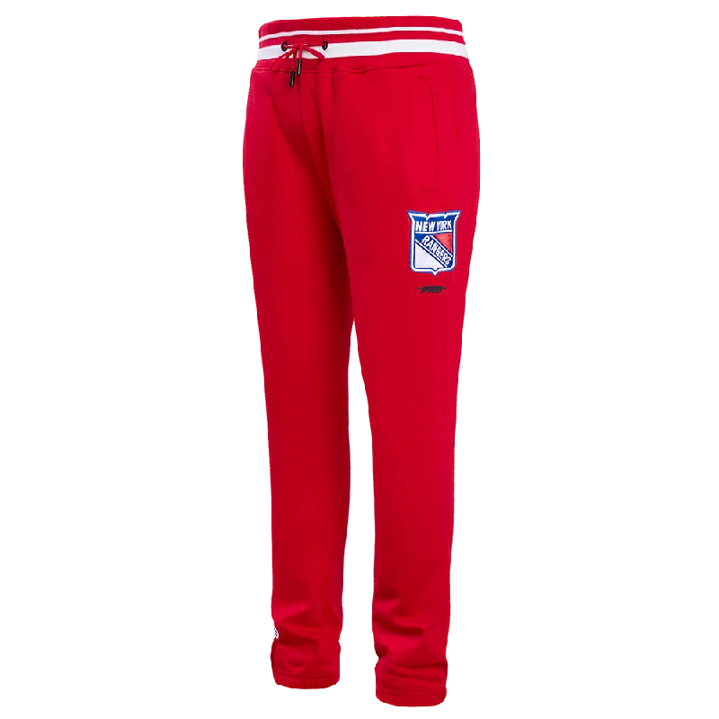 PANTS NHL NEW YORK RANGERS SCRIPT TAIL Fashionable Work Pants