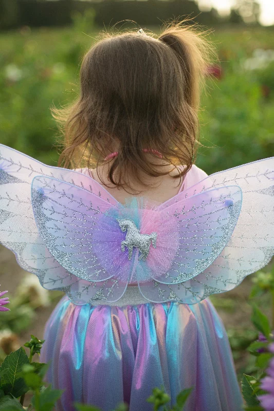 Magical Unicorn Skirt & Wings leather skirt durable