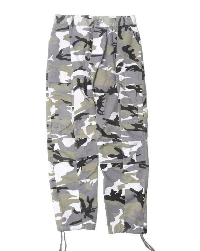 Artic Camo Cargo Pant Comfortable Fleece Pants