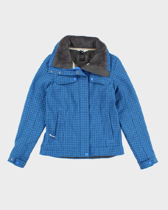 The North Face Blue Ski Jacket - S Print Jacket Jacquard Jacket Embroidered Jacket