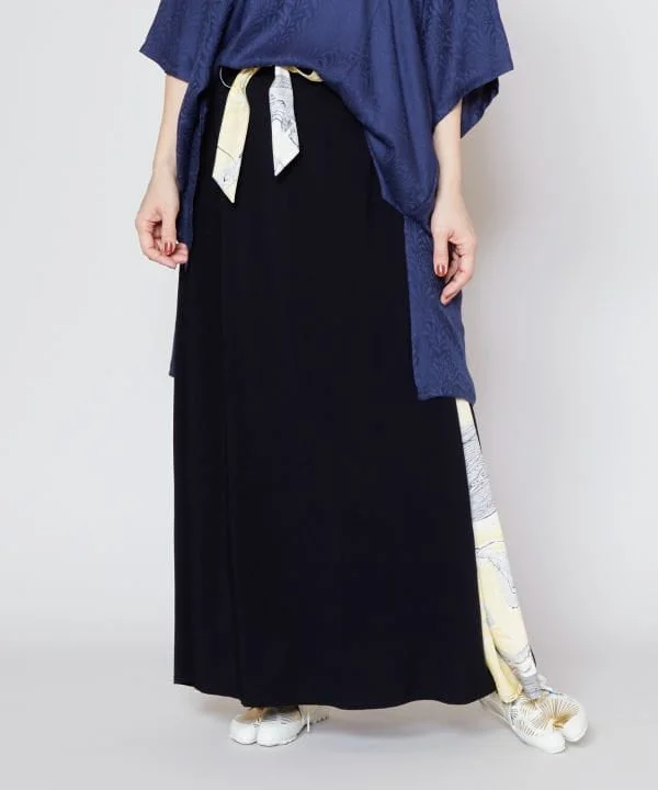IRONAGASHI - HAKKAKE Skirt denim skirt casual