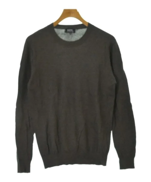 A.P.C. Sweaters Collared Crew Neck Turtle Neck