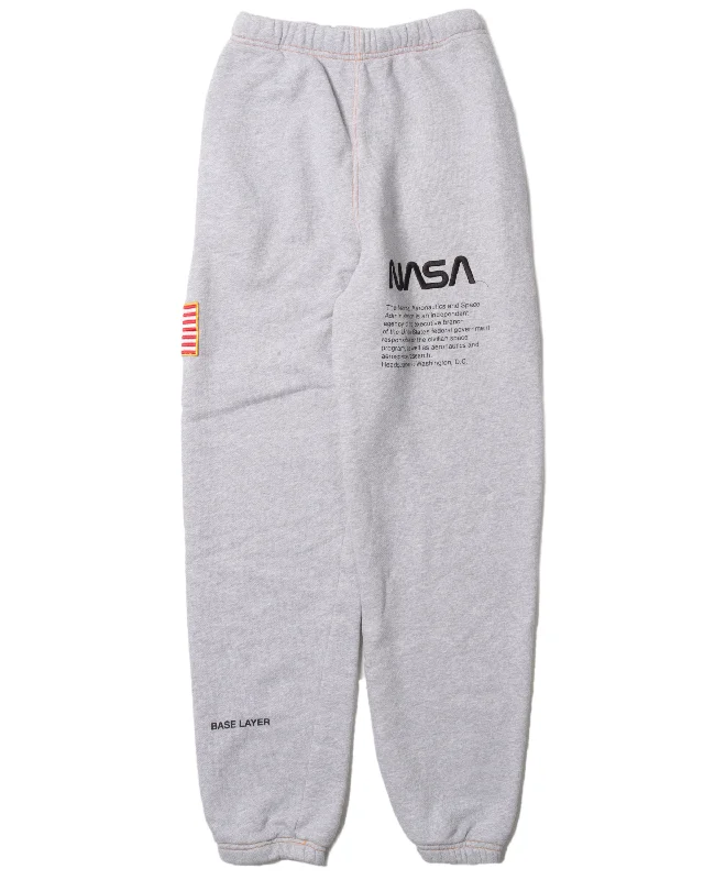 NASA Sweat Pants Casual Skinny Fit Pants