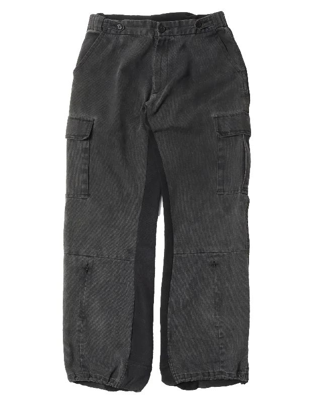 AW2003 Paperdoll Hybrid Cargo Pants Classic Pleated Pants