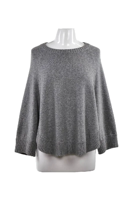 Feel The Piece Sweater Notch Collar Peter Pan Collar Cowl Neck
