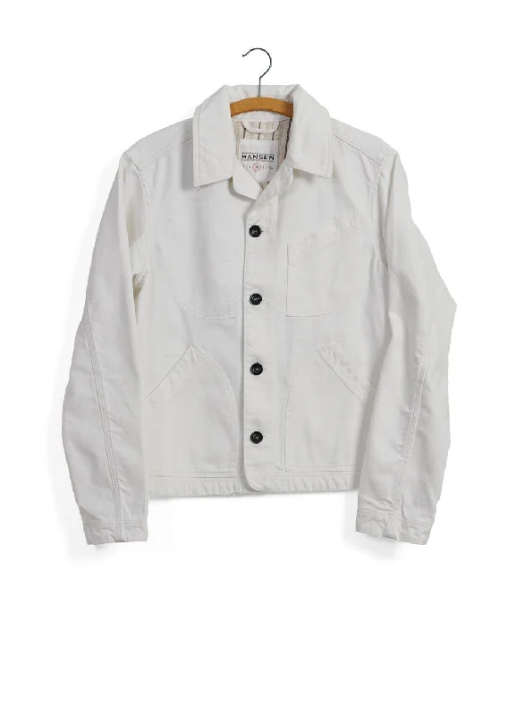 LAUST | Casual Work Jacket | Ecru Print Jacket Jacquard Jacket Patchwork Jacket