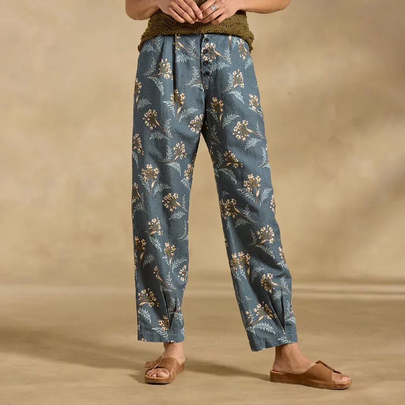Benicia Pleated Pants Modern Bootcut Pants
