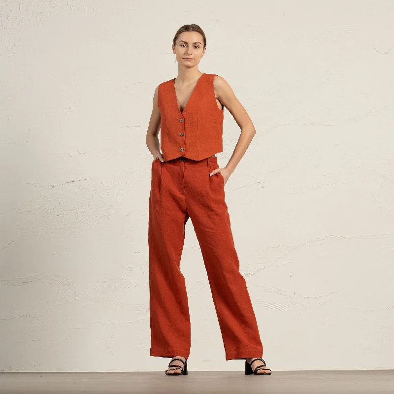 Wide Leg Pants Lotus Classic Flared Pants