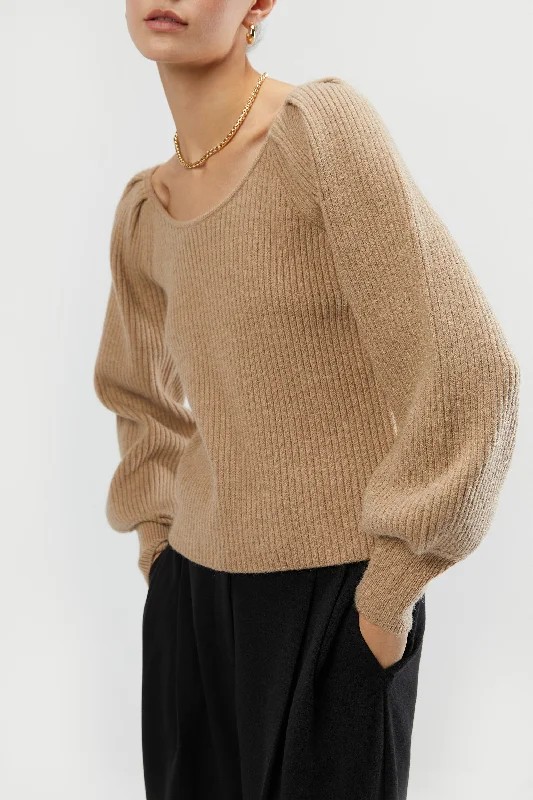 RELAXED RIB SWEATER Sweater Knitwear Pullover