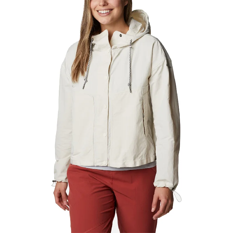 Women's Columbia Day Trippin' Crop Jacket Chalk Cotton Jacket Linen Jacket Terry Jacket Women's Columbia Day Trippin' Crop Jacket Chalk Cotton Jacket Linen Jacket Terry Jacket