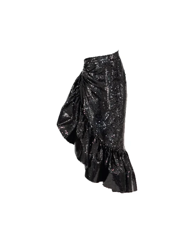 The Main Attraction - Skirt velvet skirt sumptuous