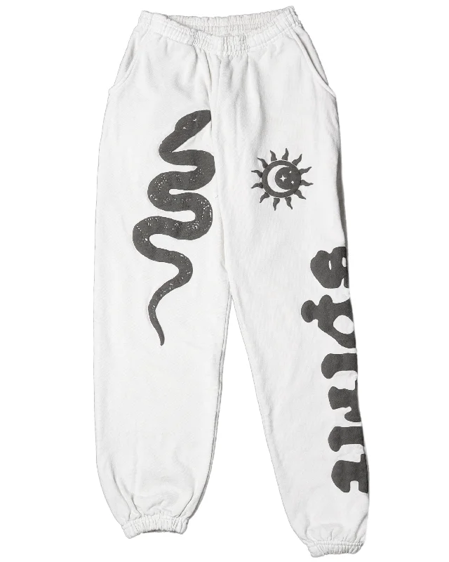Snake Sweat Pants Cozy Jogger Leggings