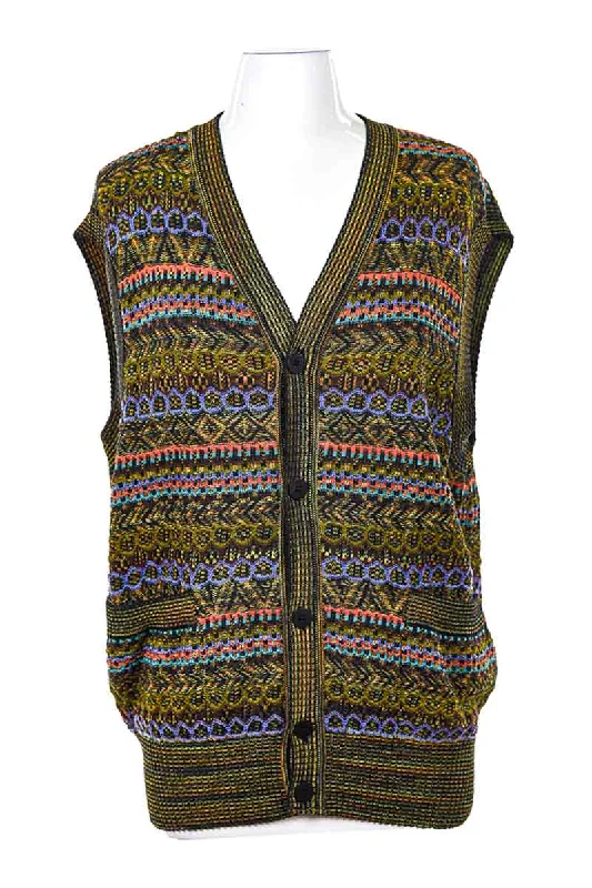 Missoni Sweater Stretchy Elastic Breathable