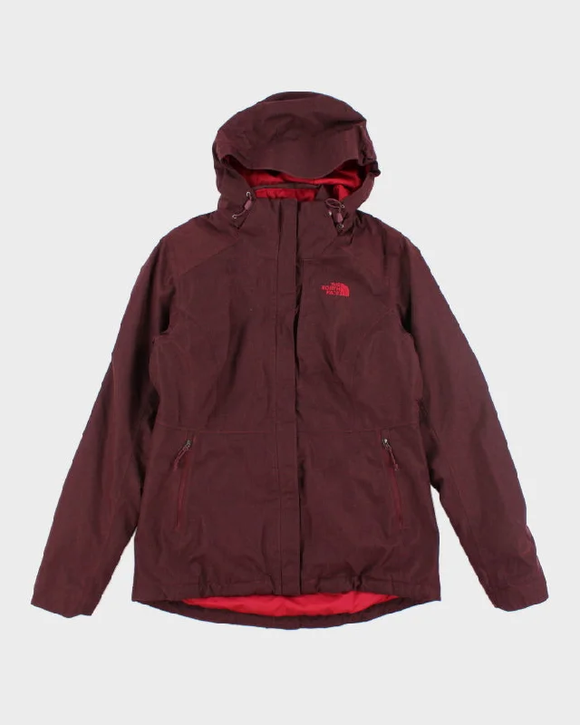 The North Face Purple Hooded Ski Jacket - M Tailored Jacket Straight Jacket A-Line Jacket The North Face Purple Hooded Ski Jacket - M Tailored Jacket Straight Jacket A-Line Jacket