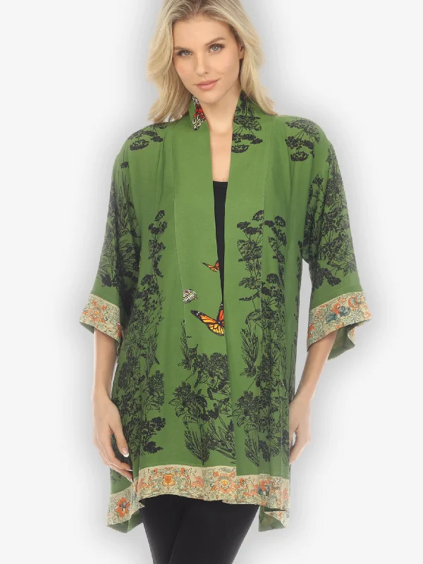 Wild Field Butterfly Kimono Jacket Chenille Jacket Brocade Jacket Lace Jacket