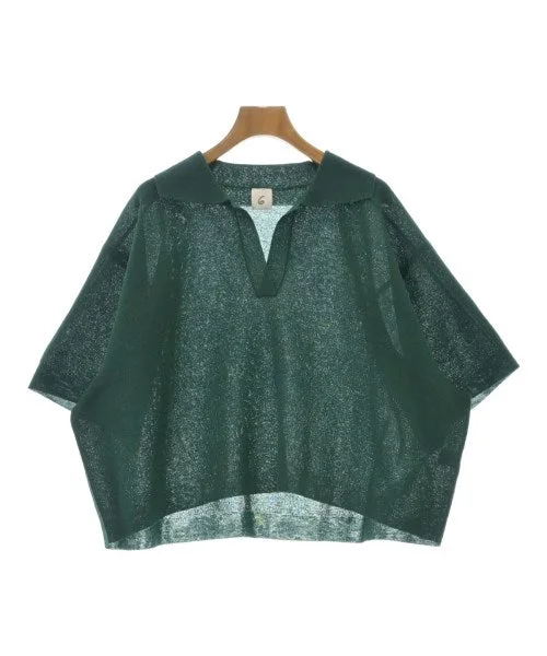 6(ROKU) Sweaters Tailored Straight A-Line