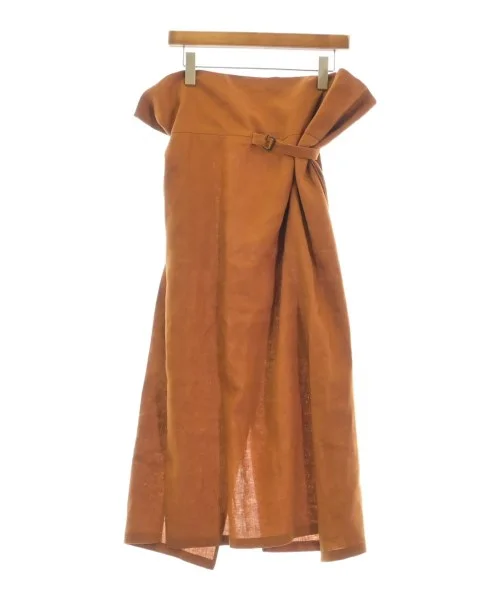 ENFOLD Long/Maxi length skirts belted skirt waist