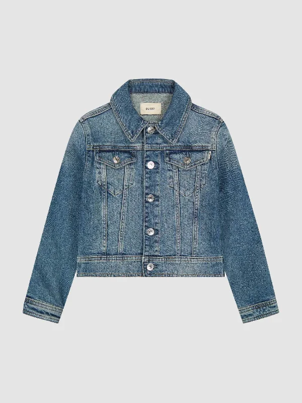 Manning Denim Jacket Knit Fabric Woven Fabric Fleece Fabric