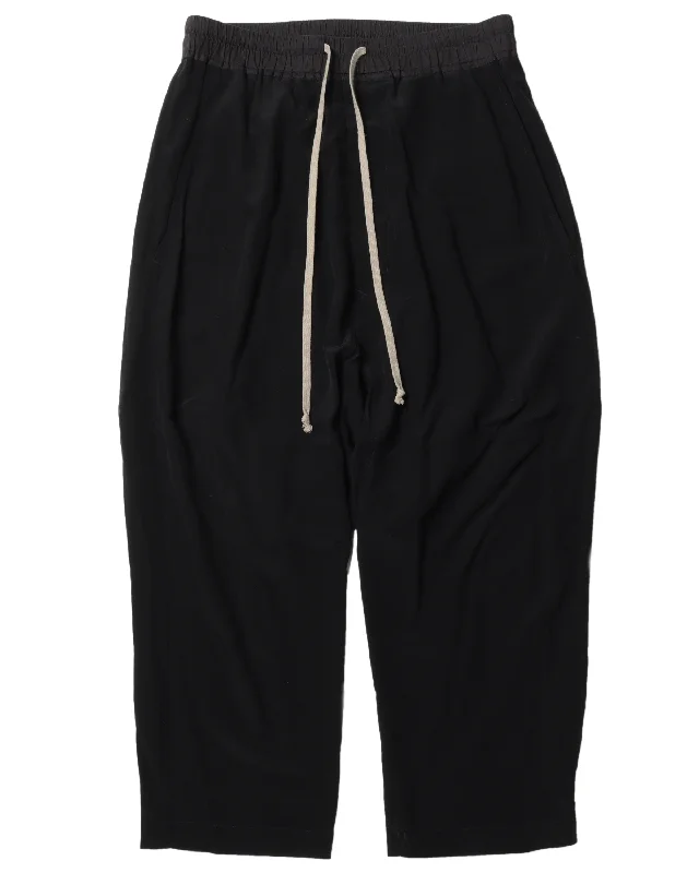 SS18 "DIRT" Drop-Crotch Silk Pants Comfy Athletic Pants