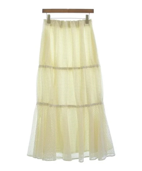 emmi atelier Long/Maxi length skirts linen skirt natural