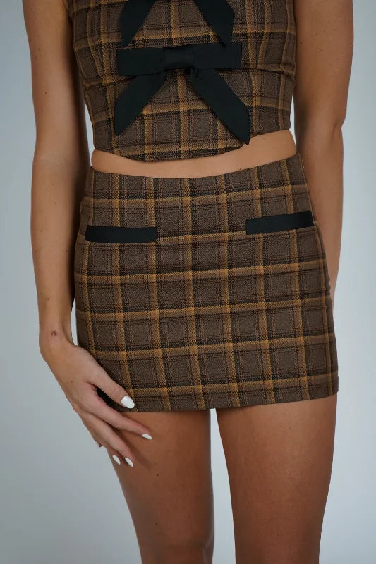 Serena Mini Skirt chiffon skirt delicate