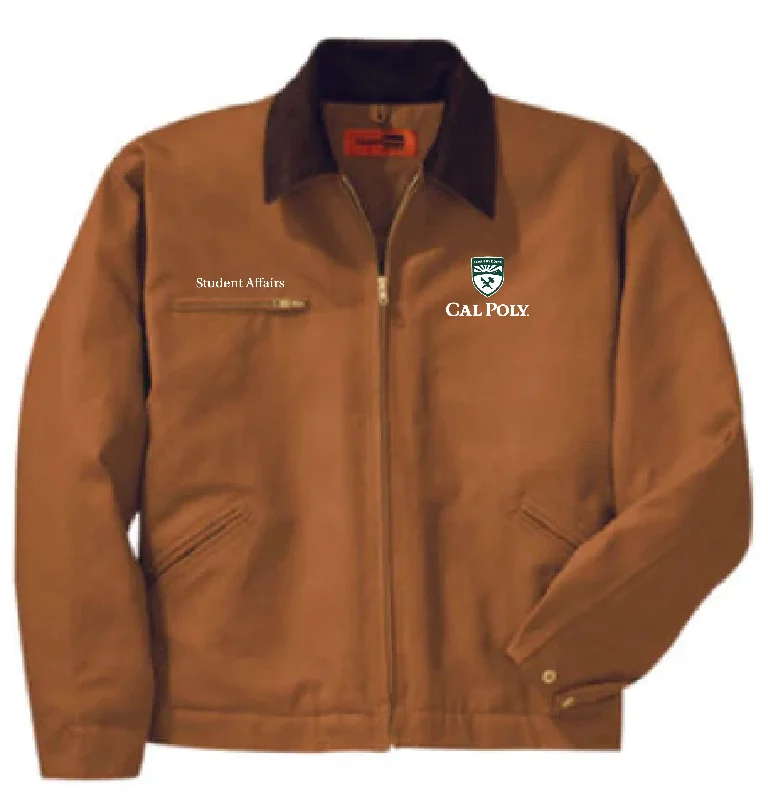 CP Student Affairs- Duck Cloth Work Jacket Hooded Jacket Caped Jacket Shawl Collar Jacket CP Student Affairs- Duck Cloth Work Jacket Hooded Jacket Caped Jacket Shawl Collar Jacket