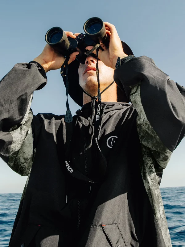 Surf Vitals Balaram Stack Jacket - Black Nylon Fabric Polyester Fabric Spandex Fabric Surf Vitals Balaram Stack Jacket - Black Nylon Fabric Polyester Fabric Spandex Fabric