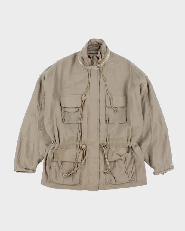 Vintage Women's ACNE Lightweight Multi Pocket Jacket - M V-Neck Jacket Boat Neck Jacket Square Neck Jacket Vintage Women's ACNE Lightweight Multi Pocket Jacket - M V-Neck Jacket Boat Neck Jacket Square Neck Jacket