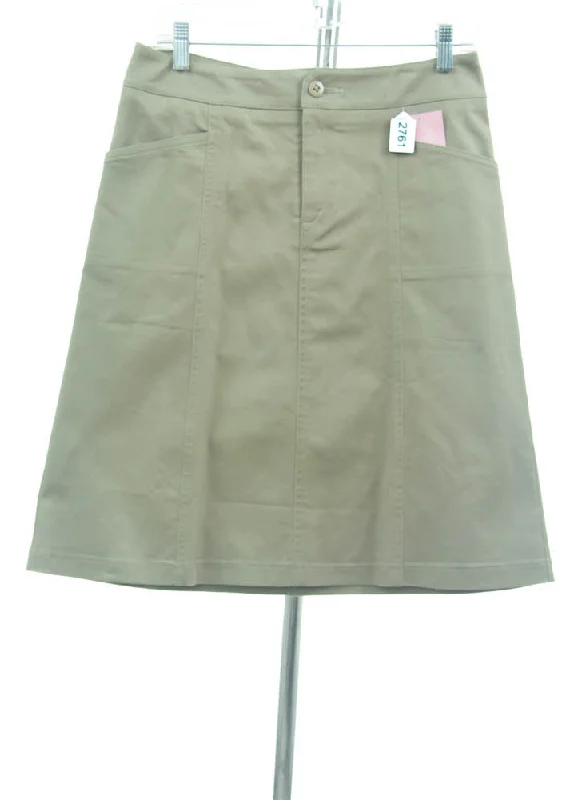 #2761 Sale Rack Item / Short Corneado Skirt / Junior 5 / Khaki Stretch corduroy skirt durable #2761 Sale Rack Item / Short Corneado Skirt / Junior 5 / Khaki Stretch corduroy skirt durable