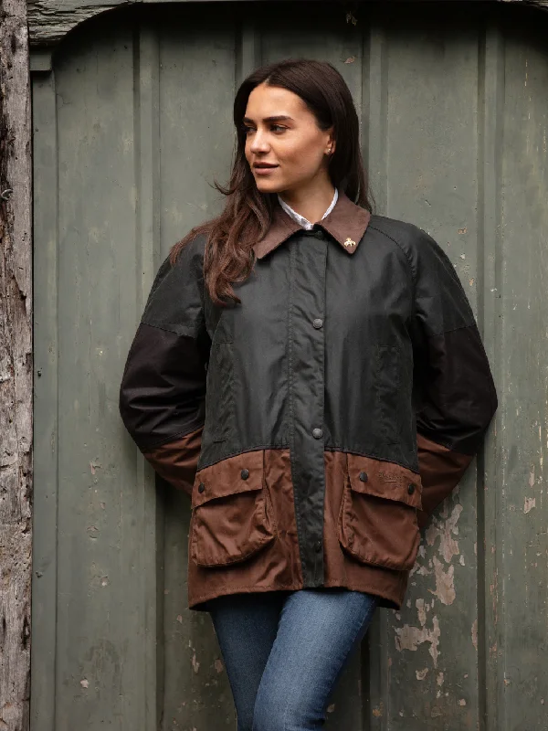 Ladies Landowner Tri-Colour Wax Walking Jacket - Forest Jersey Jacket Tulle Jacket Batik Jacket Ladies Landowner Tri-Colour Wax Walking Jacket - Forest Jersey Jacket Tulle Jacket Batik Jacket