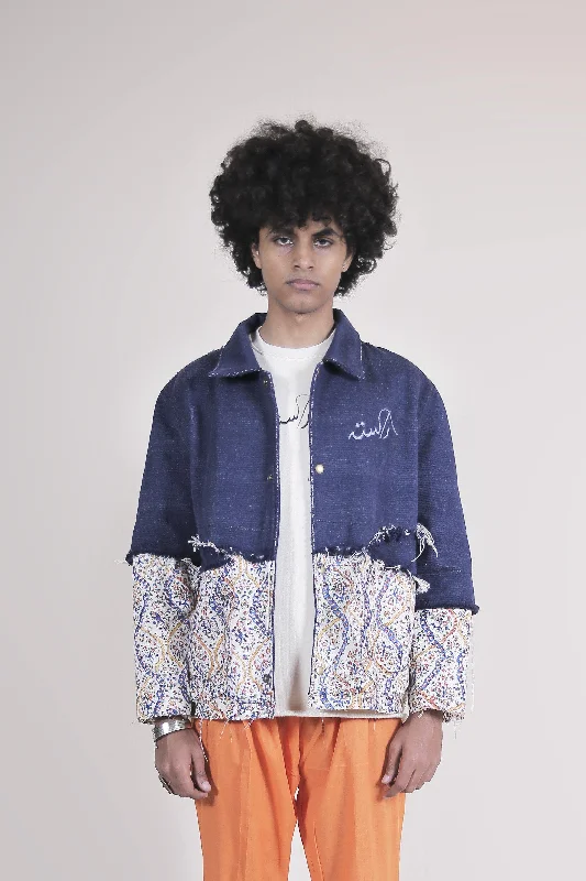 Desi Denim Jacket Zippered Jacket Buttoned Jacket Snapped Jacket
