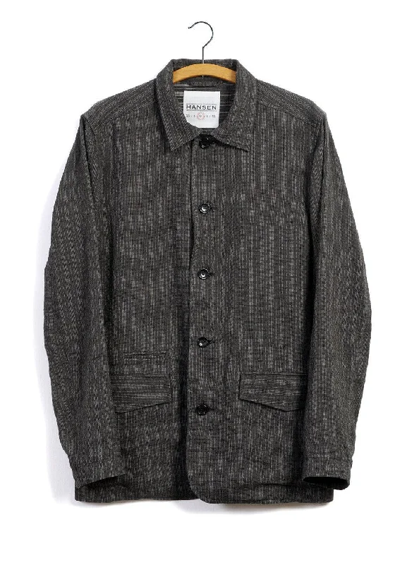 JOHANNES | Casual Blazer Jacket | Taupe Stripes Tiered Jacket Buttoned Jacket Zippered Jacket JOHANNES | Casual Blazer Jacket | Taupe Stripes Tiered Jacket Buttoned Jacket Zippered Jacket
