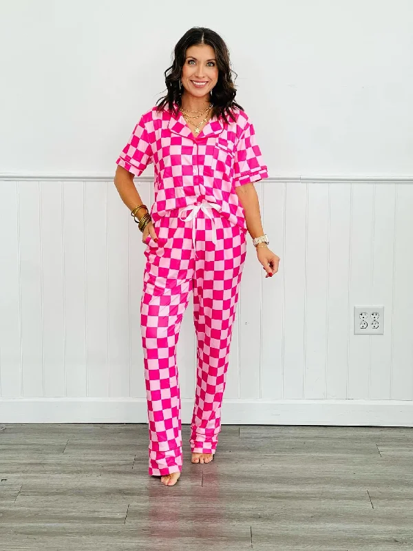 Hazel Blues® | PREORDER: Button Front Pajama Pant Set in Three Prints Soft Wool Pants Hazel Blues® | PREORDER: Button Front Pajama Pant Set in Three Prints Soft Wool Pants