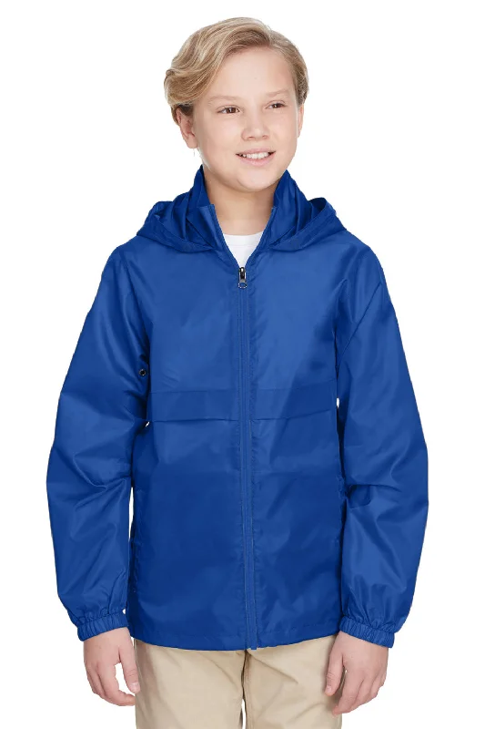 Team 365 Youth Zone Protect Water Resistant Full Zip Hooded Jacket - Royal Blue Denim Jacket Leather Jacket Suede Jacket Team 365 Youth Zone Protect Water Resistant Full Zip Hooded Jacket - Royal Blue Denim Jacket Leather Jacket Suede Jacket