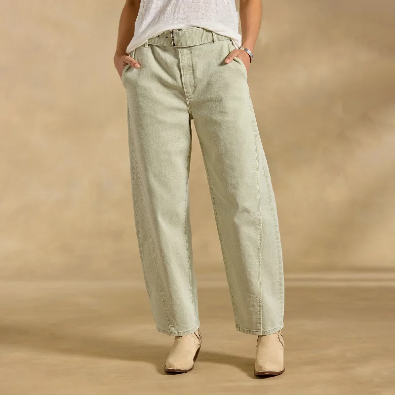 Spencer Barrel-Leg Pants Comfy Athletic Pants