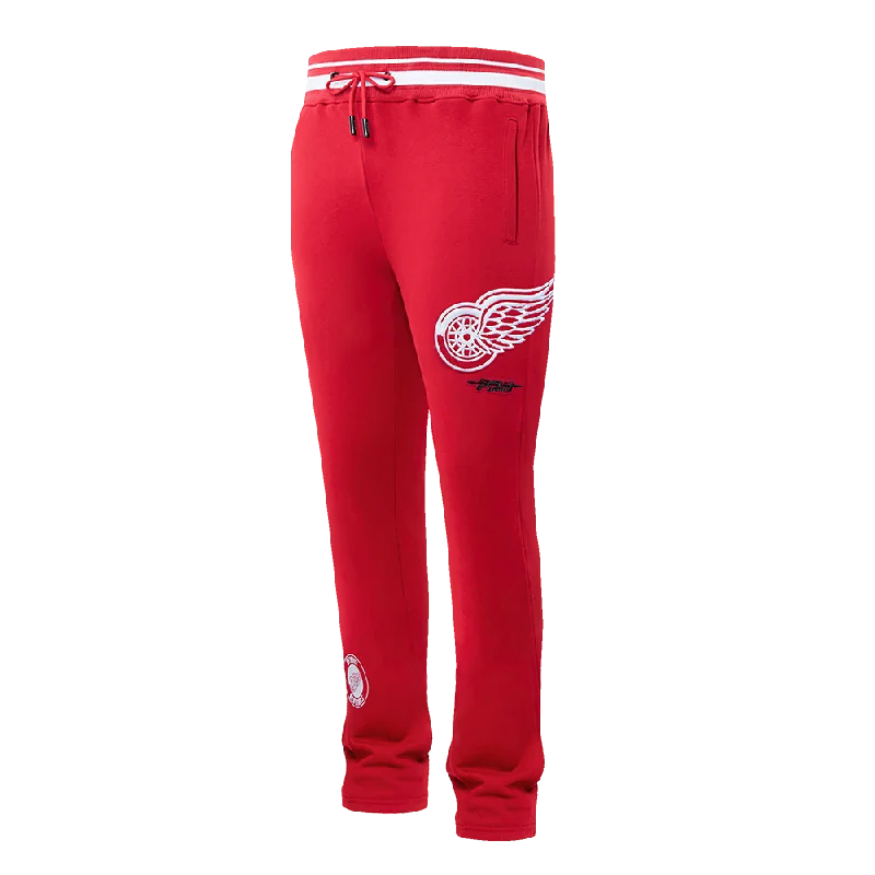PANTS NHL DETROIT RED WINGS MASH UP Comfortable Pleated Pants