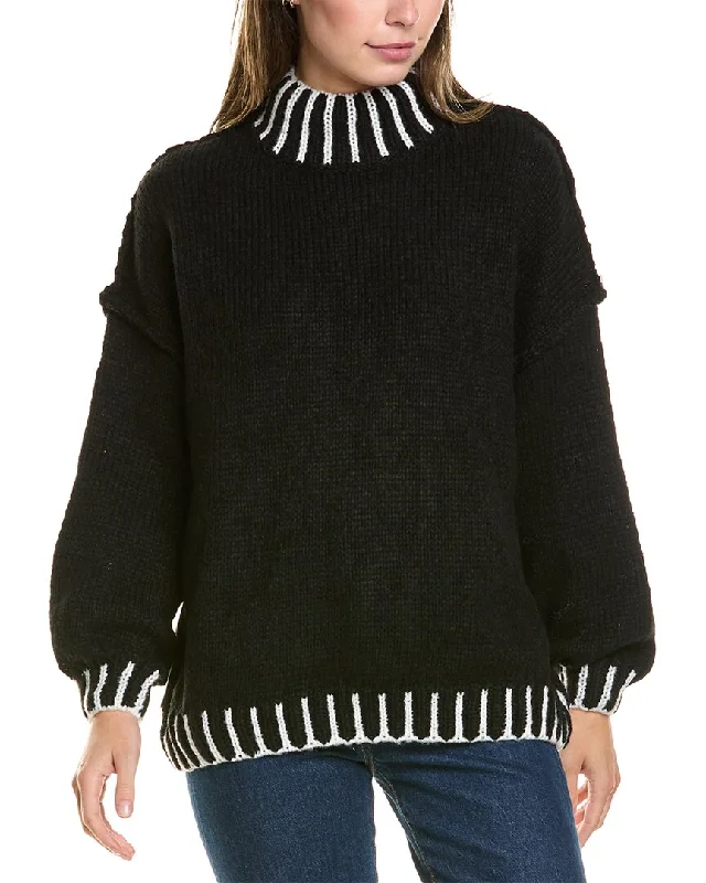 Avantlook Sweater Collared Crew Neck Turtle Neck