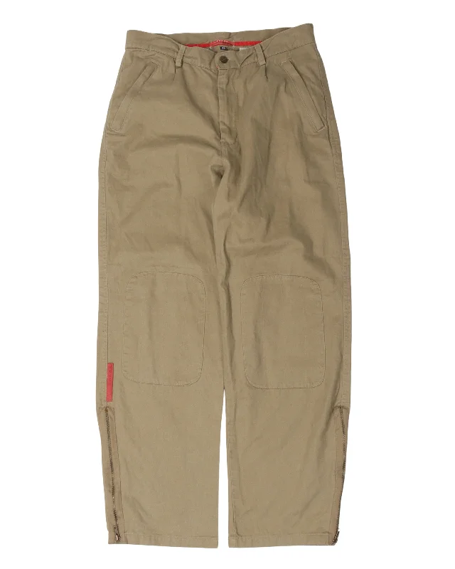 Linea Rossa Reinforced Knee Pants Formal Stretch Pants