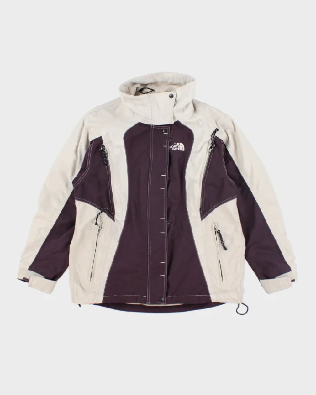 Vintage Women's The North Face Insulated Zip Up Jacket - L Print Jacket Jacquard Jacket Patchwork Jacket Vintage Women's The North Face Insulated Zip Up Jacket - L Print Jacket Jacquard Jacket Patchwork Jacket