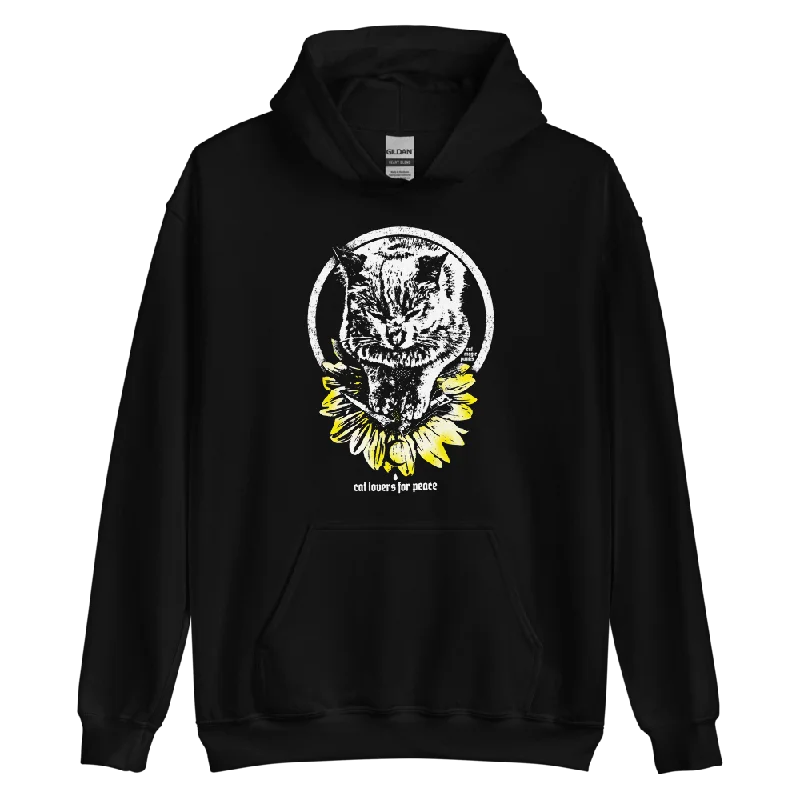 CAT LOVERS FOR PEACE Hooded Sweatshirt