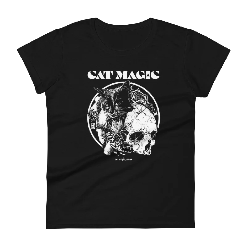 CAT MAGIC Women's Fitted Shirt